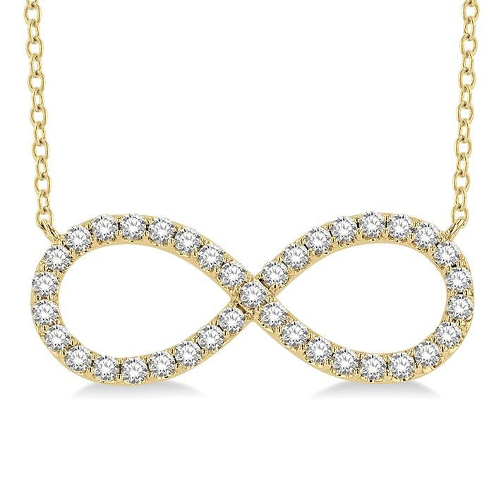 Quiana Meadow Infinity Diamond Pendant