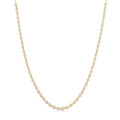 Bezel Set Diamond Tennis Necklace