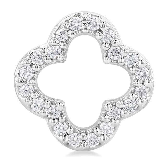 Clover Petite Diamond Fashion Earrings