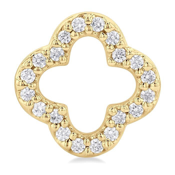 Clover Petite Diamond Fashion Earrings