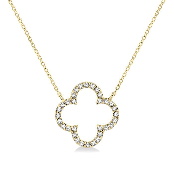 Frost Brisa Clover Diamond Pendant