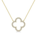 Frost Brisa Clover Diamond Pendant