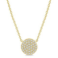 Bramble Valora Disc Petite Diamond Fashion Pendant