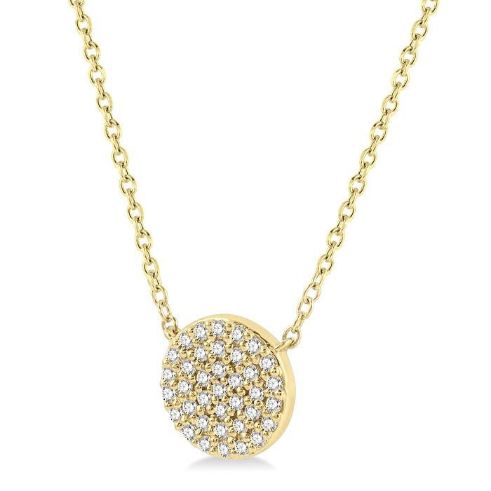 Bramble Valora Disc Petite Diamond Fashion Pendant