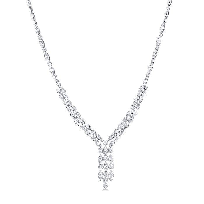 Diamond ""Y"" Necklace