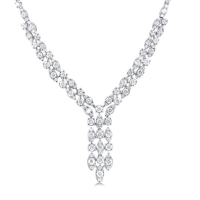 Diamond ""Y"" Necklace