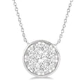 Heritage Perseus Round Shape Shine Bright Essential Diamond Pendant