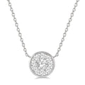 Clover Ballet Round Shape Shine Bright Essential Diamond Pendant