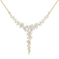 Mixed Shape Scatter Diamond Necklace