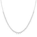 Evergreen Zephyr Halfway Riviera Diamond Necklace