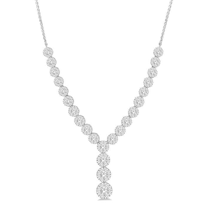 Kalliope Violet Shine Bright Diamond Necklace