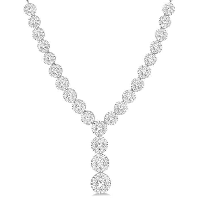 Kalliope Violet Shine Bright Diamond Necklace