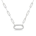 Finesse Celestia Paperclip Diamond Fashion Pendant