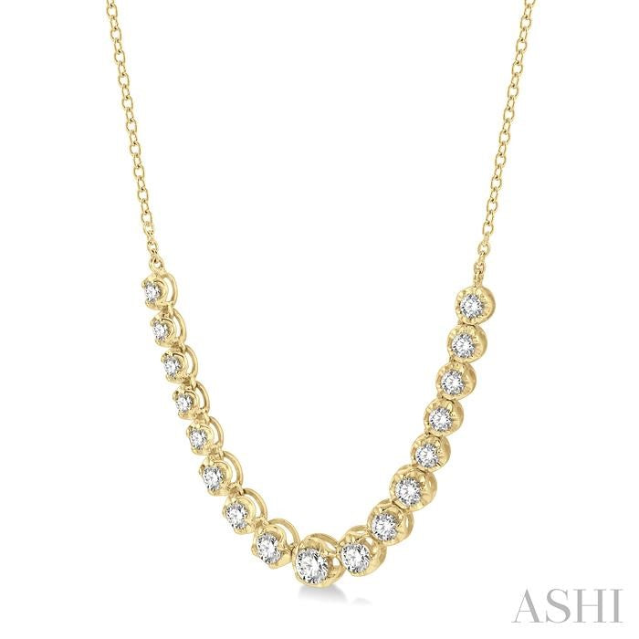 Cascade Harbor Illusion Diamond Necklace
