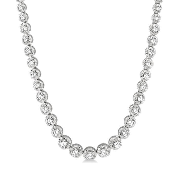 Cascade Freya Illusion Diamond Necklace