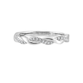 14k White Gold Lab Grown Wedding Band