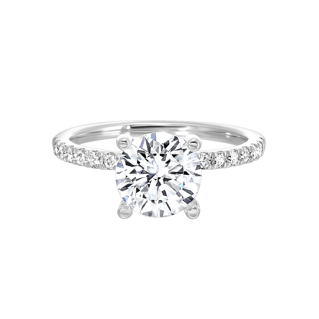 Magnolia Diamond Semi-Mount Ring