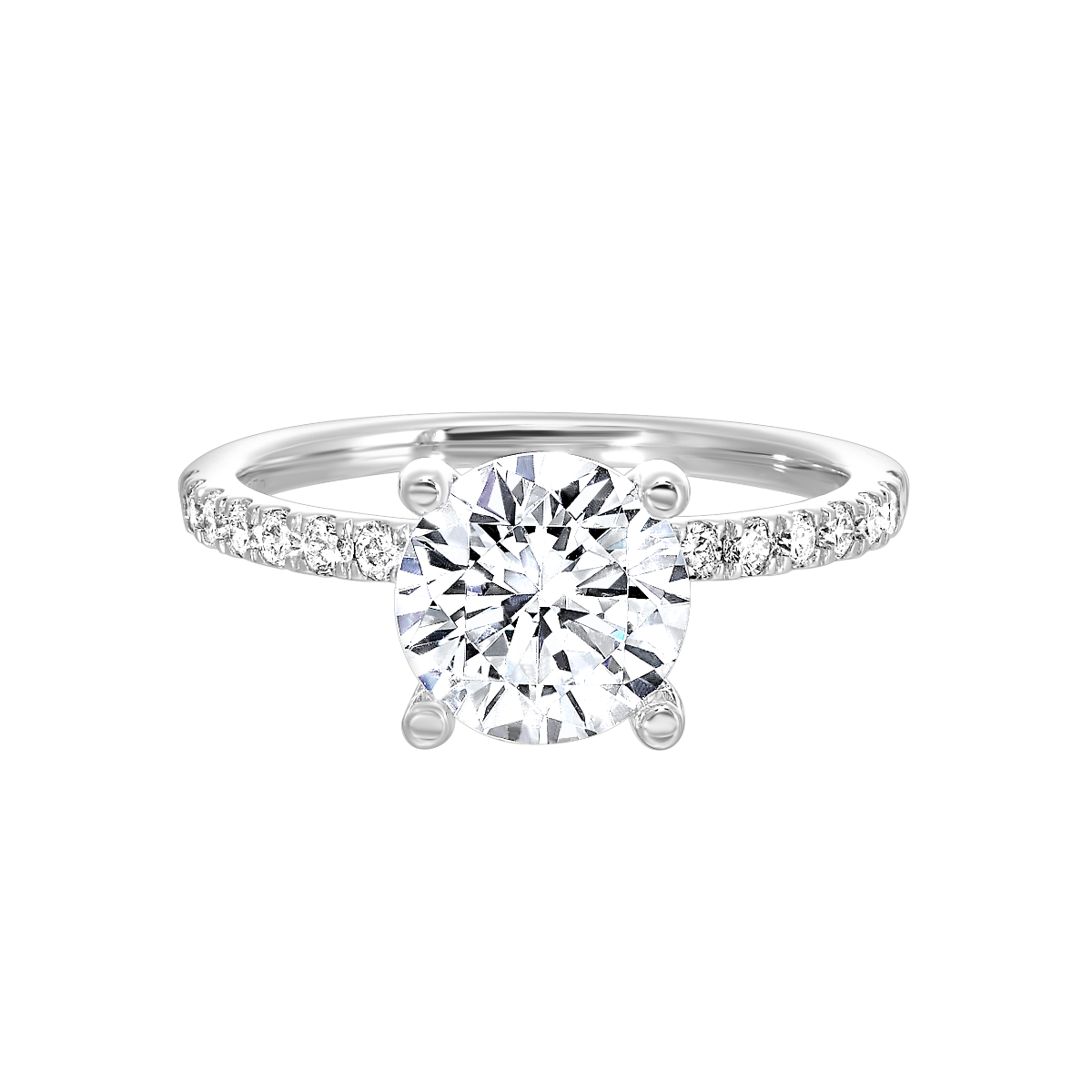 Magnolia Diamond Semi-Mount Ring