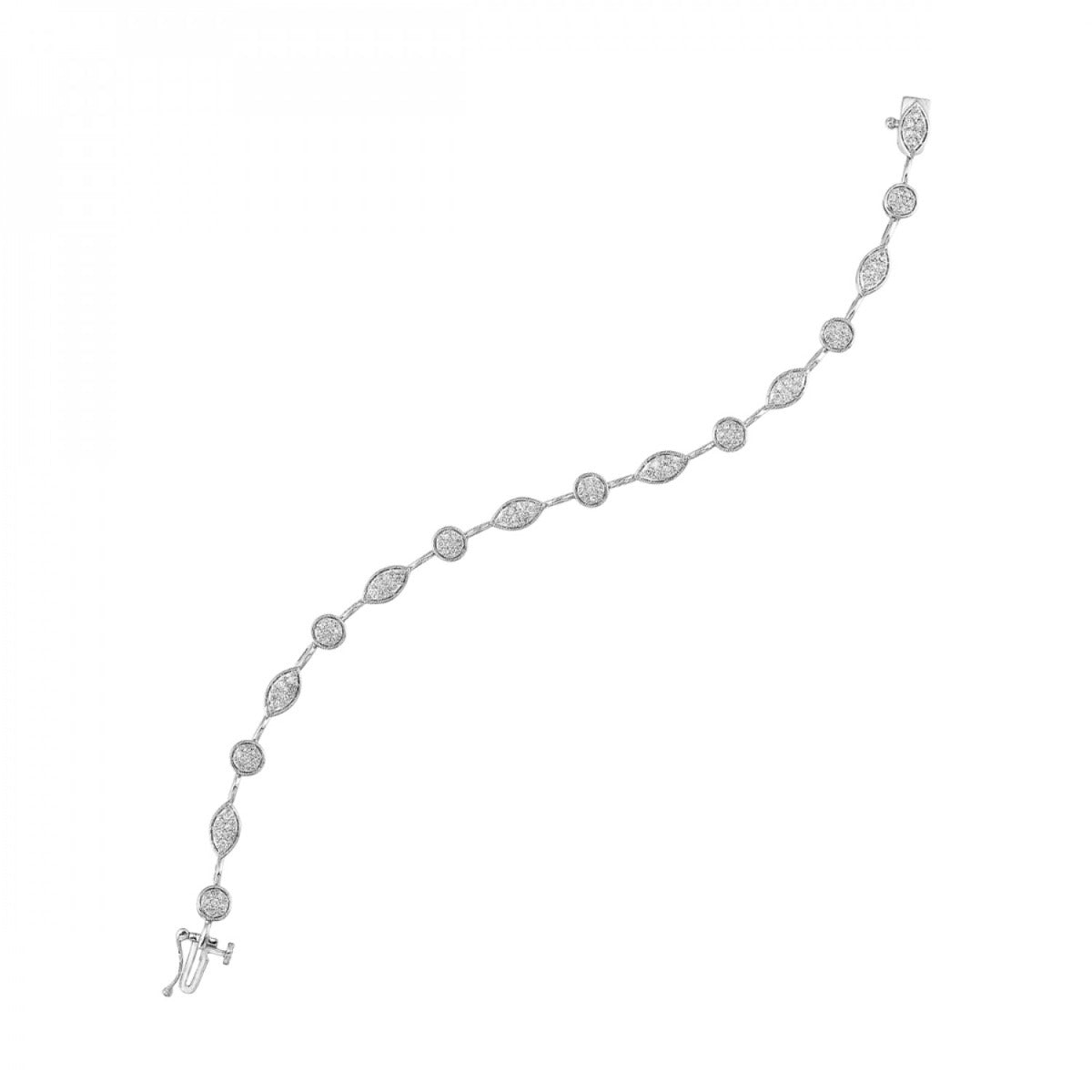 Timeless Brilliance 1ctw Diamond Bracelet