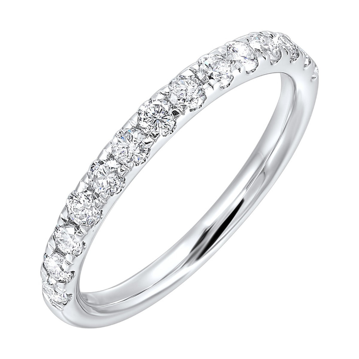 Alira 14K White Gold 1/2CTW Diamond Band
