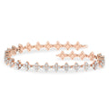Flower Petals Stud Bracelet (Round)