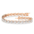 Calla Rhea 14K Rose Gold Emerald Bracelet
