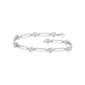 Open Link Diamond Bracelet (Round)