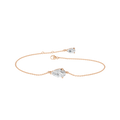 4-Prong Solitaire Bracelet(Pear)