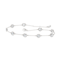 Station Bezel-set Bracelet(Round)