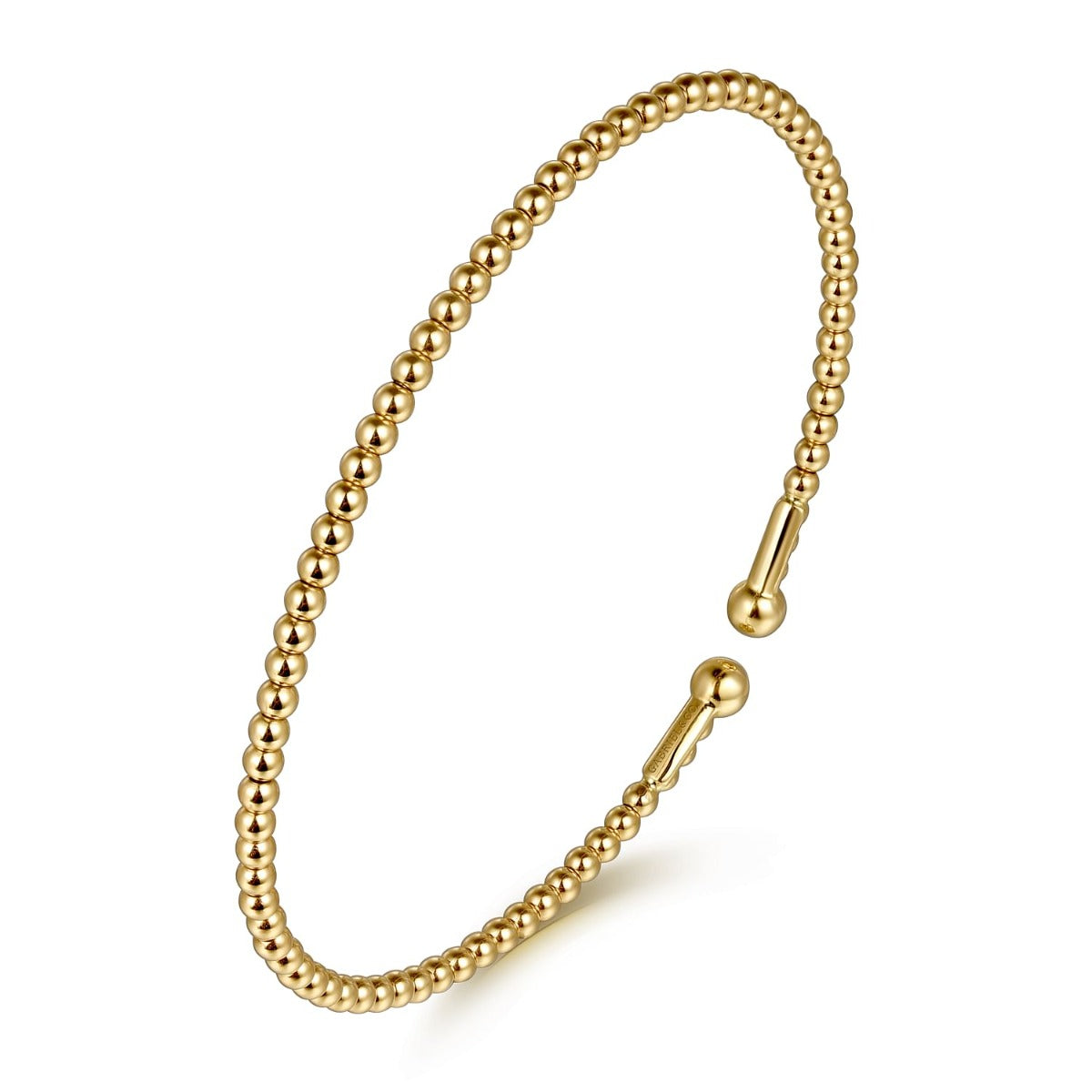 14K Yellow Gold Bujukan Split Bangle