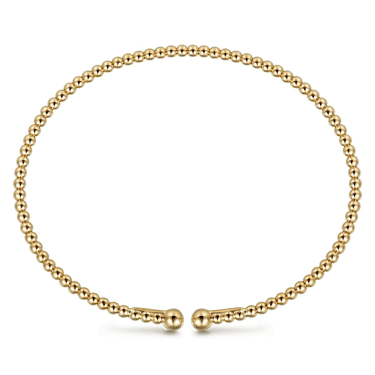 14K Yellow Gold Bujukan Split Bangle