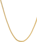 10k Yellow Gold 3.8mm Semi-Solid Diamond Cut Franco