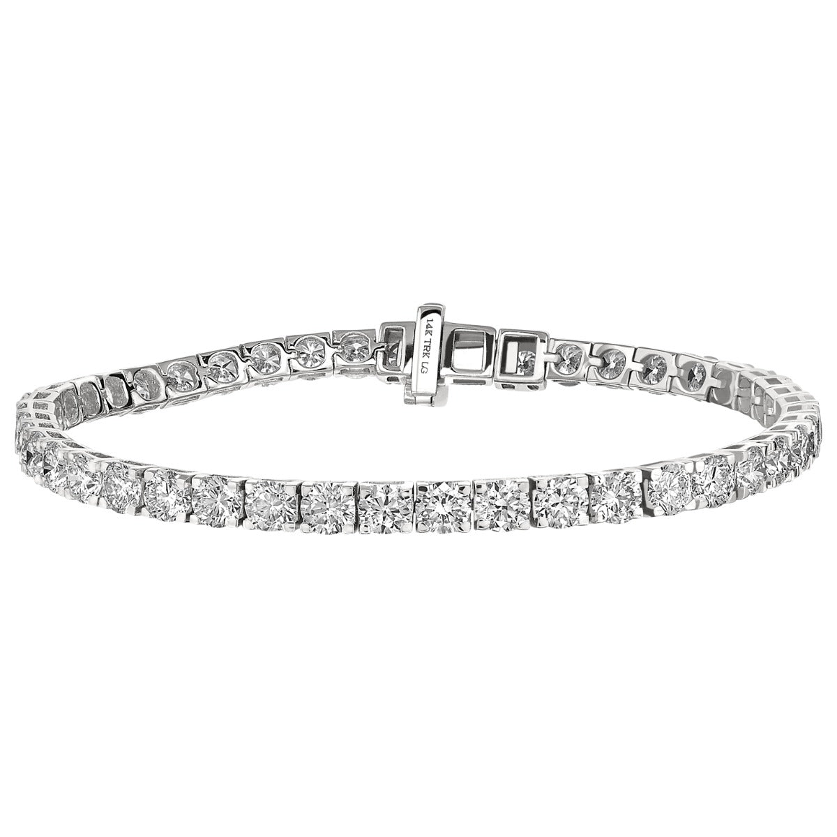 The Radiant Elegance Tennis Bracelet - White Gold 3ctw Lab Grown *IGI Certified*