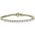 The Radiant Elegance Tennis Bracelet - Yellow Gold 3ctw Lab Grown *IGI Certified*