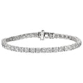 The Radiant Elegance Tennis Bracelet - White Gold 7ctw Lab Grown