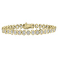 Eternal Grace Yellow Gold Lab-Grown 6 CTW Diamond Tennis Bracelet *IGI Certified*