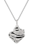 LCHS Sterling Silver Cat Pendant