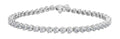5ctw Diamond Tennis Bracelet Laying in Circle
