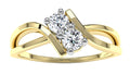 14k Yellow Gold .20ctw Diamond ForeverUs Ring