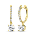 Drop Earrings (Round)