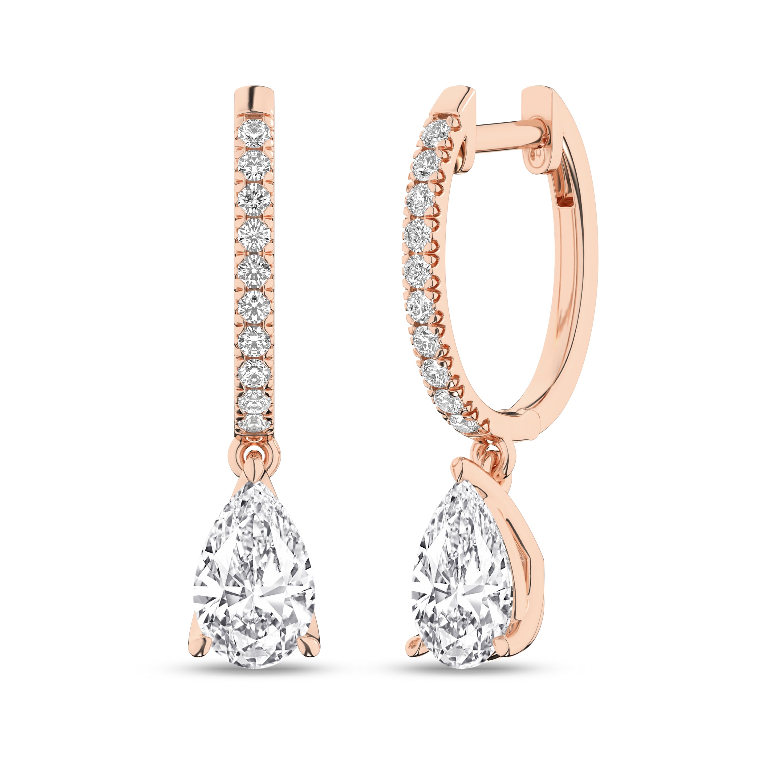 Drop Earrings (Pear)