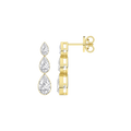 Seamless_x0019_ 3-Stone Graduated Diamond Drop Earrings (Pear)