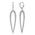 925 Sterling Silver Bujukan Drop Earrings