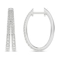 Split Hoop Earrings (Round)