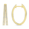 Split Hoop Earrings (Round)