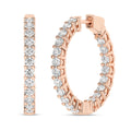 Inside-Out Hoop Earrings (Round)