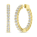 Inside-Out Hoop Earrings (Round)