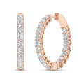 Inside-Out Hoop Earrings (Round)
