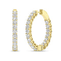 Inside-Out Hoop Earrings (Round)
