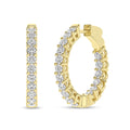Inside-Out Hoop Earrings (Round)